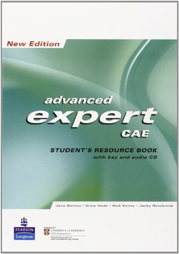 Imagen de archivo de CAE Expert New Edition Students Resource Book with Key/CD Pack a la venta por Greener Books