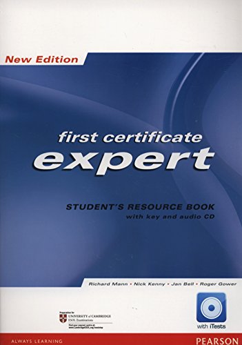 Stock image for FIRST CERTIFICATE EXPERT . STUDENT'S RESOURCE BOOK WITH KEY AND AUDIO CD . NEW EDITION 2008 . INCLUYED CD for sale by Mercado de Libros usados de Benimaclet