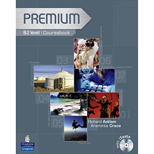 9781405881081: Premium B2 (FCE level) Coursebook (with Exam Reviser): Coursebook/Exam Reviser/Test CD-Rom Pack B2 Level