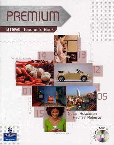 9781405881111: Premium B1 Level Teachers Book/Test master CD-ROM Pack