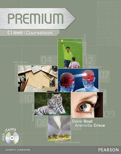 9781405881166: Premium C1 (CAE level) Coursebook (with Exam Reviser): C1 Level Coursebook/Exam Reviser/Test CD-Rom Pack