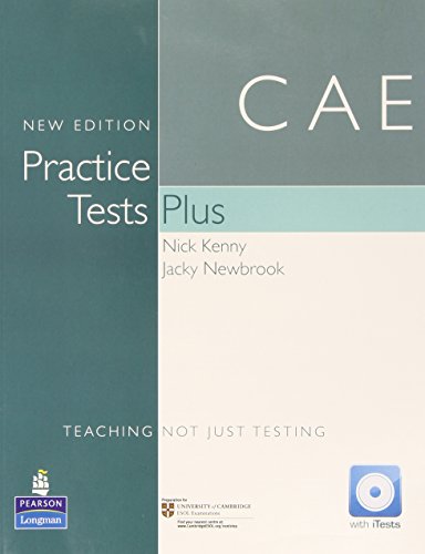 Beispielbild fr Practice Tests Plus CAE New Edition Students Book without Key/CD-ROM Pack zum Verkauf von medimops