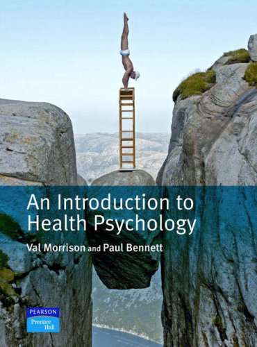 Psychology: AND " Health Psychology, an Introduction " (9781405883023) by Neil Martin; Neil R. Carlson; William Buskist; Val Morrison; Paul Bennett