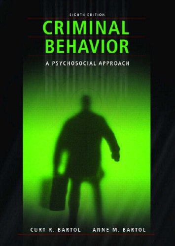 Criminal Behaviour: WITH Criminal Justice, an Introduction to the Criminal Justice System in England and Wales AND Research Methods in Criminal Justice and Criminology: A Psychosocial Approach (9781405883030) by Curt R. Bartol; Malcolm Davies