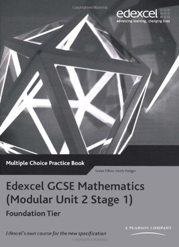 Imagen de archivo de Edexcel GCSE Maths: Modular Foundation Multiple Choice a la venta por WorldofBooks