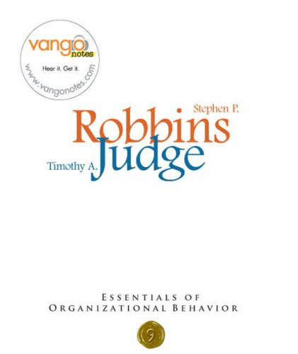 Essentials of Organisational Behaviour: WITH Essentials of Management and Organisational Behaviour AND Understanding Organisational Context (9781405886369) by Stephen P. Robbins