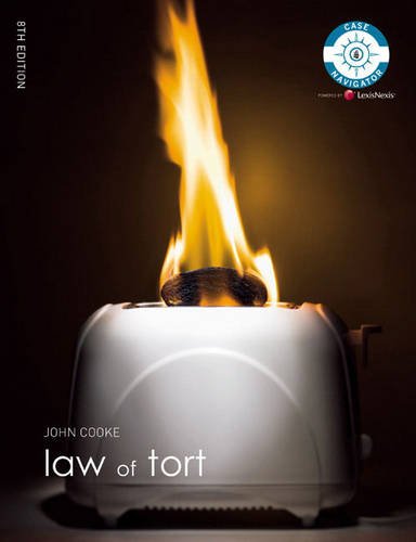 Law of Tort: WITH Constitutional and Administrative Law AND Law of Contract (9781405887069) by John Cooke