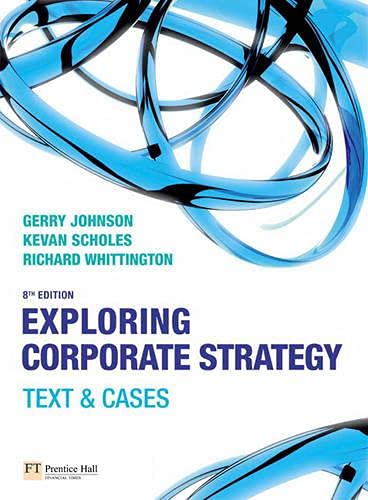 Beispielbild fr Exploring Corporate Strategy: Text and Cases zum Verkauf von Ammareal