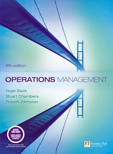 Operations Management: WITH Project Management Media Edition with MS Project CD AND Companion Website with GradeTracker Student Access Card (9781405888028) by Nigel Slack; Stuart Chambers; Robert Johnston; Harvey Maylor