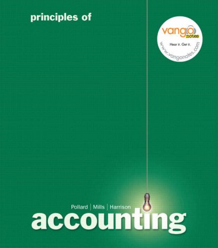 Principles of Accounting (9781405888233) by Pollard, Meg