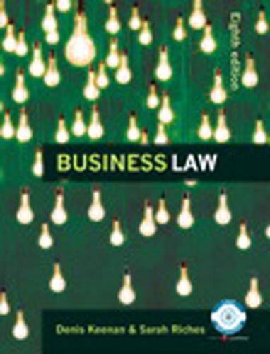 Business Law: AND The Longman Dictionary of Law (9781405888325) by Denis Keenan