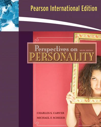Perspectives on Personality: WITH Social Psychology AND Physiology of Behavior (9781405888349) by Charles S. Carver