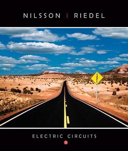 Electric Circuits: AND " Mathworks, MATLAB Sim SV 07 " (9781405893671) by James Nilsson; Susan A. Riedel