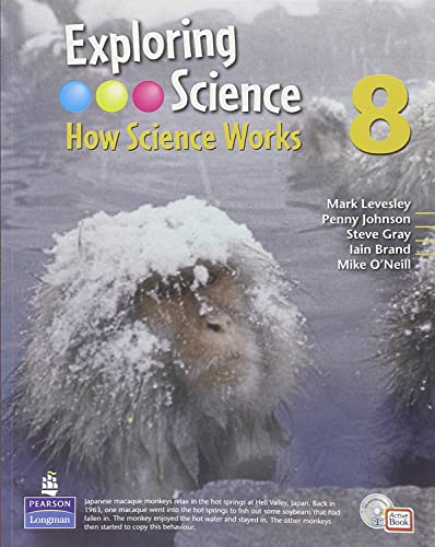Stock image for Exploring Science : How Science Works Year 8 Student Book with ActiveBook with CDROM: Student Book with ActiveBook Year 8 (EXPLORING SCIENCE 2) for sale by MusicMagpie