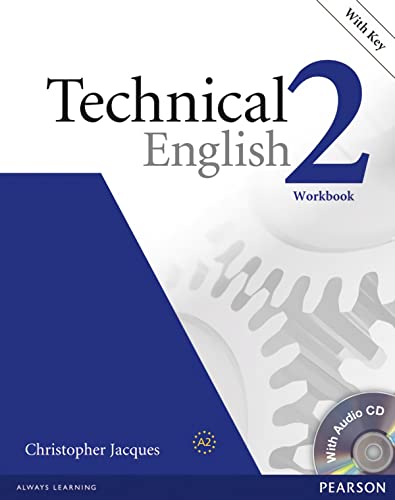 Stock image for TECHNICAL ENGLISH LEVEL 2 WORKBOOK WITH KEY/CD PACK for sale by Zilis Select Books