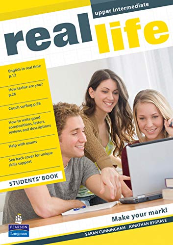 Real Life Global Upper Intermediate Students Book (9781405897075) by Cunningham, Sarah