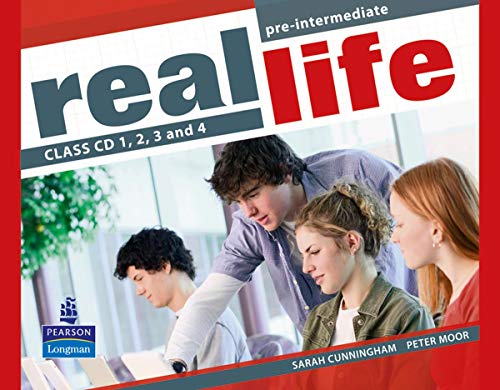 9781405897310: Real Life Global Pre-Intermediate Class CD 1-4