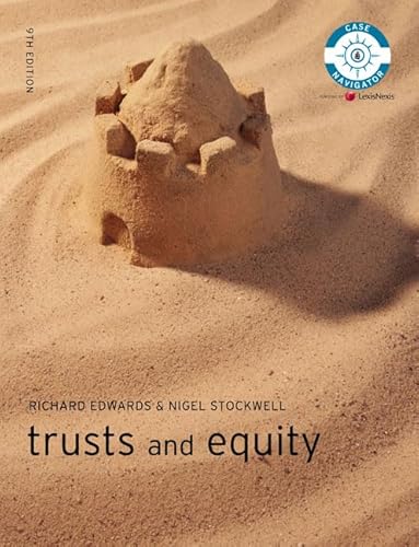 Trusts and Equity (Foundation Studies in Law Series) (9781405899017) by Stockwell, Nigel