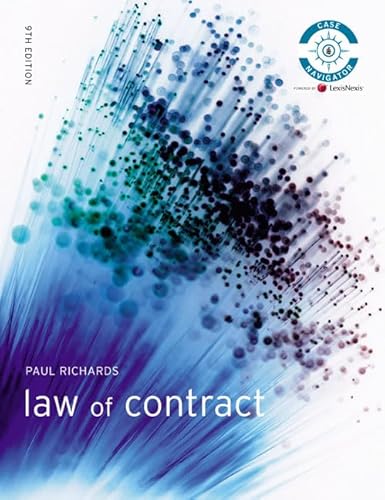 Beispielbild fr Law of Contract (Foundation Studies in Law Series) zum Verkauf von WorldofBooks