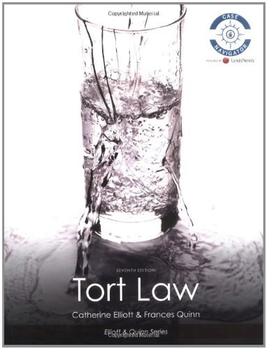 9781405899338: Tort Law