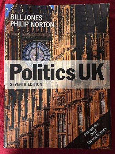 Politics UK (9781405899963) by Jones, Bill; Norton, Philip