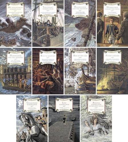 Imagen de archivo de C S Forester Hornblower Saga 11 Books Collection Pack Set RRP: ?87.89 (Mr.Midshipman Hornblower, Lieutenant Hornblower, Hornblower and the Hotspur, Hornblower during the Crisis, Hornblower and the Atropos, Beat to Quarters, Ship of the Line, Flying Colour a la venta por SecondSale