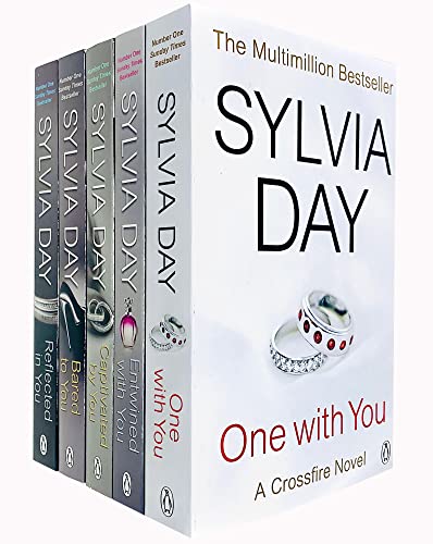 Stock image for A Crossfire Novel 5 Books Collection Set By Sylvia Day (One With You, Captivated By You, Entwined With You, Reflected In You, Bared To You) for sale by Book Deals