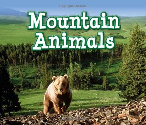 Beispielbild fr Mountain Animals (Animals in Their Habitats) zum Verkauf von WorldofBooks