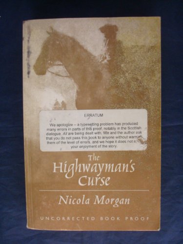 Beispielbild fr The Highwayman's Curse zum Verkauf von AwesomeBooks