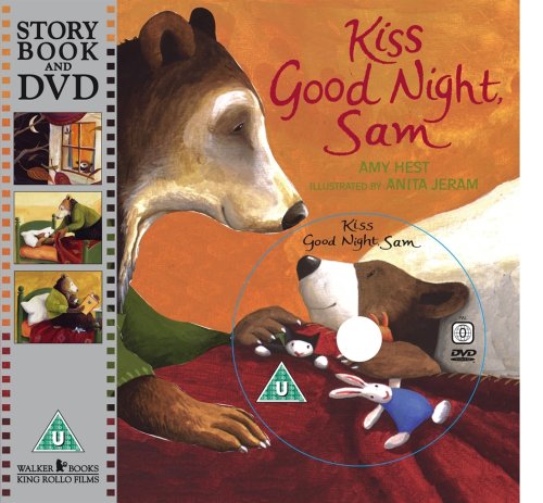 Stock image for Kiss Good Night, Sam (Story Book & DVD) for sale by WorldofBooks