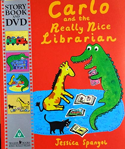 Stock image for Carlo and the Really Nice Librarian (Story Book & DVD) (Carlo the Giraffe) for sale by WorldofBooks