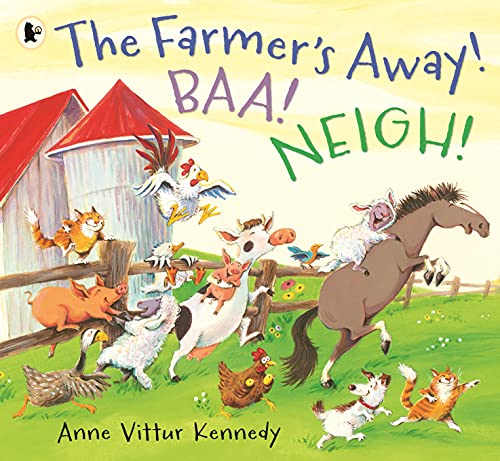 Stock image for The Farmer's Away! Baa! Neigh! for sale by WorldofBooks