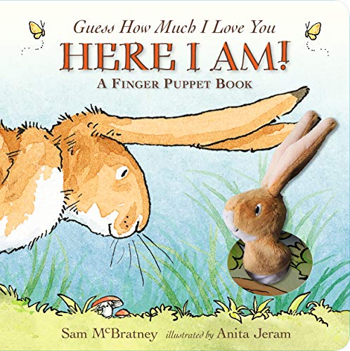 Beispielbild fr Guess How Much I Love You: Here I Am A Finger Puppet Book: Here I Am! A Finger Puppet Book: 1 zum Verkauf von AwesomeBooks