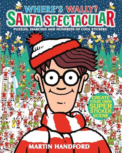 Stock image for Where's Wally? Santa Spectacular Sticker Activity Book for sale by Blackwell's