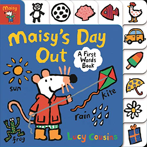 Imagen de archivo de Maisy's Day Out: A First Words Book a la venta por WorldofBooks