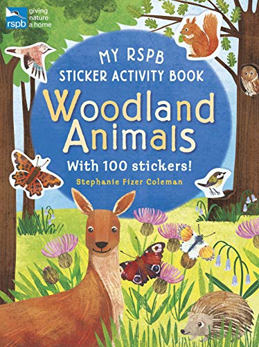 Imagen de archivo de My RSPB Sticker Activity Book: Woodland Animals a la venta por WorldofBooks
