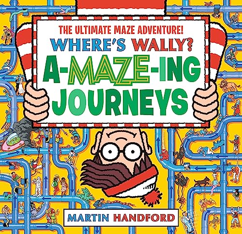 Stock image for WHERE'S WALLY? A-MAZE-ING JOURNEY for sale by Revaluation Books