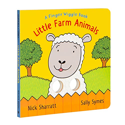Stock image for Little Farm Animals: A Finger Wiggle Book (Finger Wiggle Books) for sale by WorldofBooks