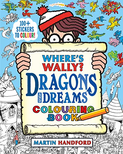 Beispielbild fr Where's Wally? Dragons and Dreams Colouring Book zum Verkauf von Blackwell's