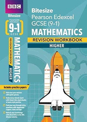 Stock image for BBC Bitesize Edexcel GCSE (9-1) Maths Higher Workbook for sale by MusicMagpie