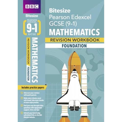 Beispielbild fr BBC Bitesize Edexcel GCSE (9-1) Maths Foundation Revision Workbook - 2023 and 2024 exams : for home learning, 2022 and 2023 assessments and exams zum Verkauf von Buchpark