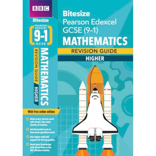 Stock image for BBC Bitesize Edexcel GCSE (9-1) Maths Higher Revision Guide inc online edition - 2023 and 2024 exams: for home learning, 2022 and 2023 assessments and exams (BBC Bitesize GCSE 2017) for sale by WorldofBooks