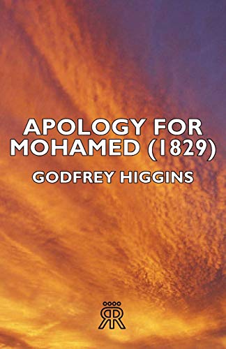 Imagen de archivo de Apology for Mohamed 1829 a la venta por PBShop.store US