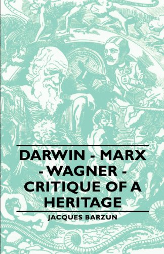 Beispielbild fr Darwin - Marx - Wagner - Critique of a Heritage zum Verkauf von Hawking Books