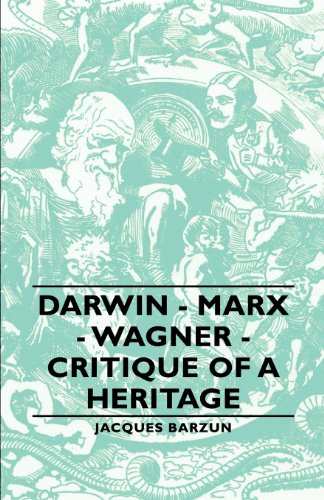 Stock image for Darwin - Marx - Wagner - Critique of a Heritage for sale by Hawking Books