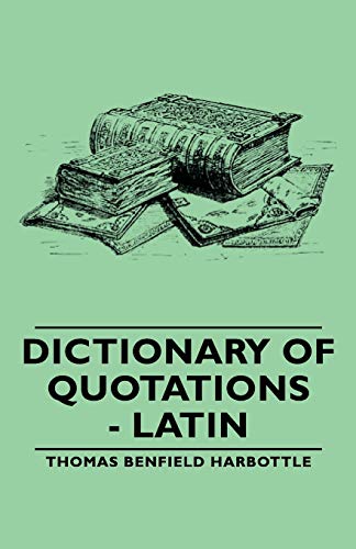 Stock image for Dictionary of Quotations - Latin for sale by Chiron Media