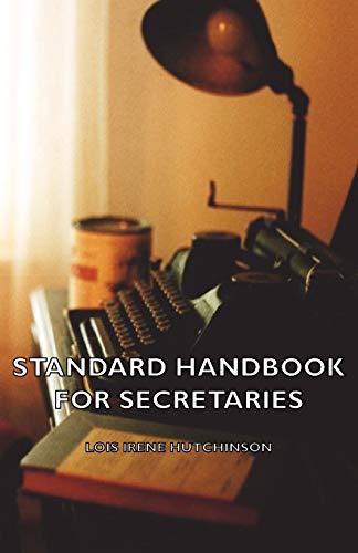 Stock image for Standard Handbook For Secretaries for sale by Gulf Coast Books