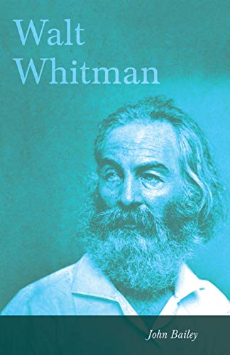 Walt Whitman (9781406775129) by Bailey, Director Of Product Design John