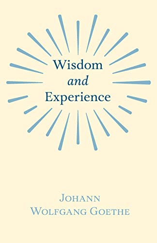 Stock image for Wisdom and Experience for sale by Better World Books