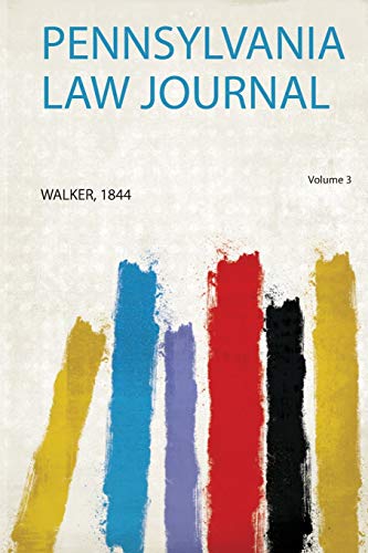 Pennsylvania Law Journal (9781406993691) by [???]